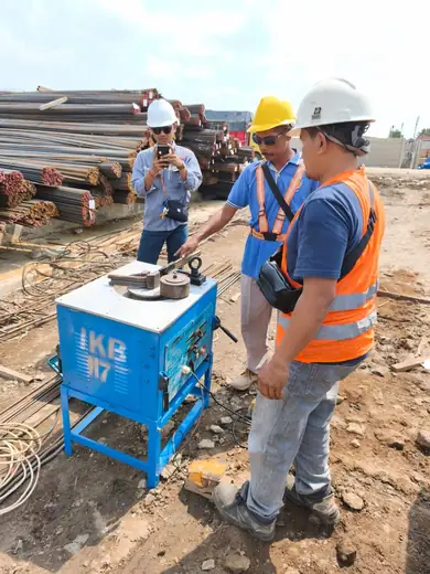 Serah terima & pelatihan penggunaan unit ke tim proyek
